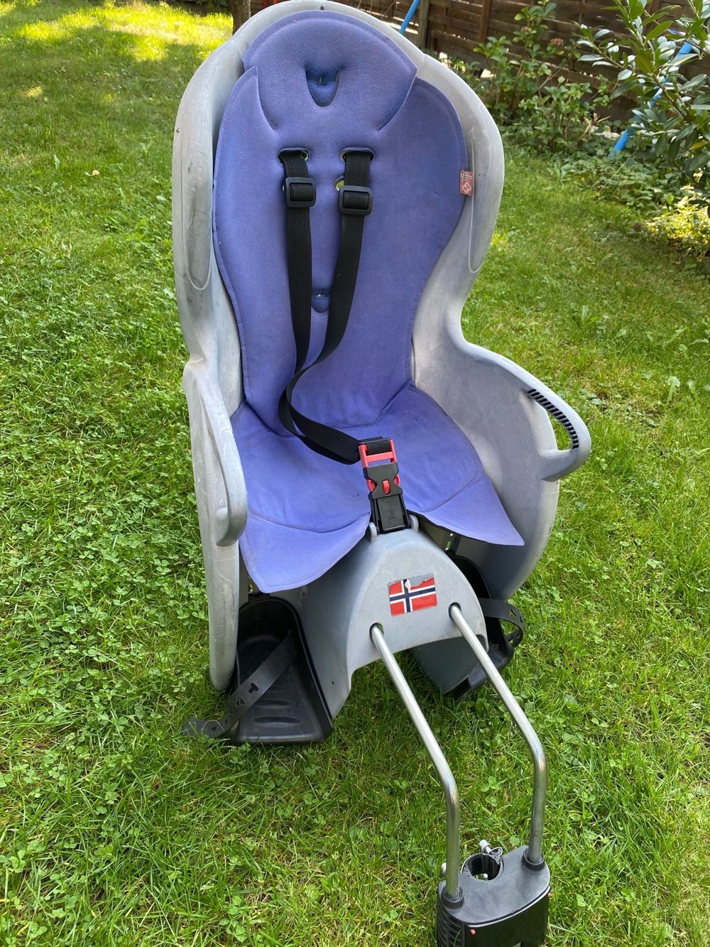 gebrauchter HAMAX Kindersitz mit Sattelrohrhalterung
