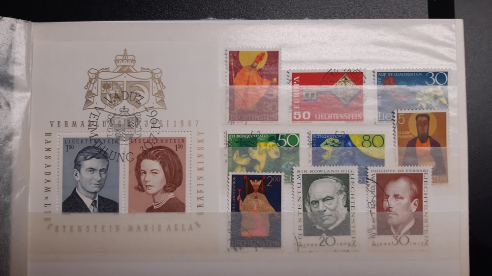 Briefmarken Liechtenstein gestempelt Lot 4