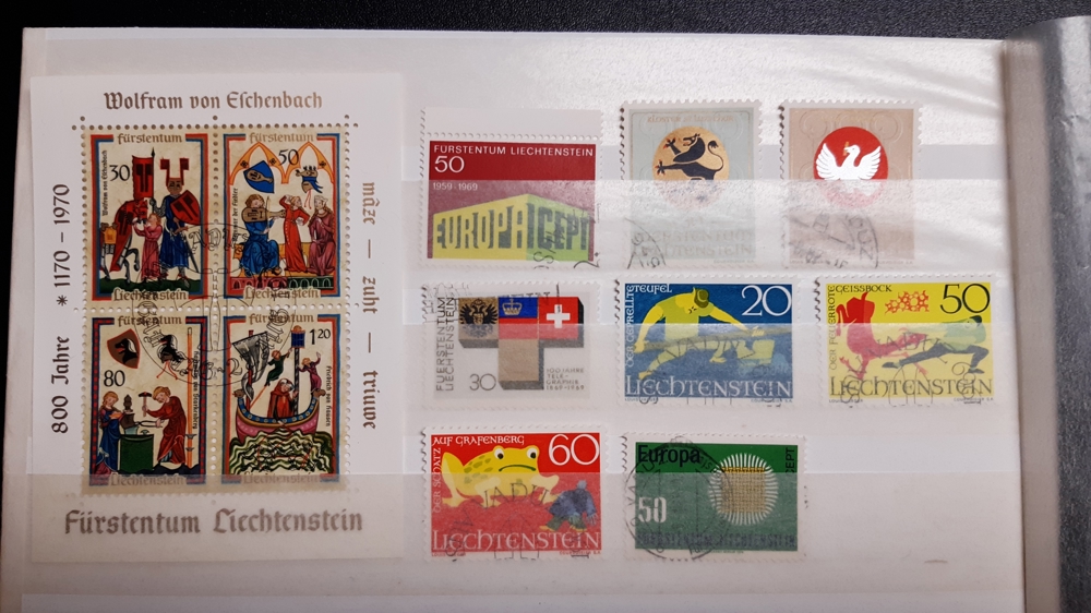 Briefmarken Liechtenstein gestempelt Lot 5
