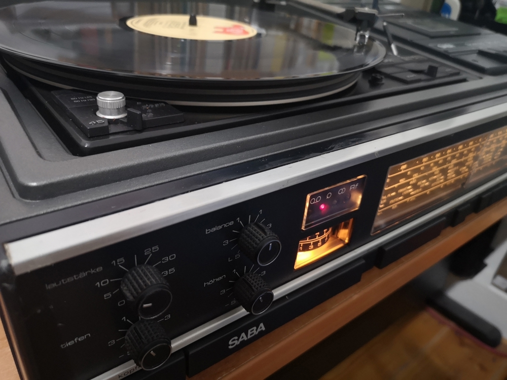 Vintage Music-Center SABA Stereo Studio RPC 1200 mit DUAL 1256