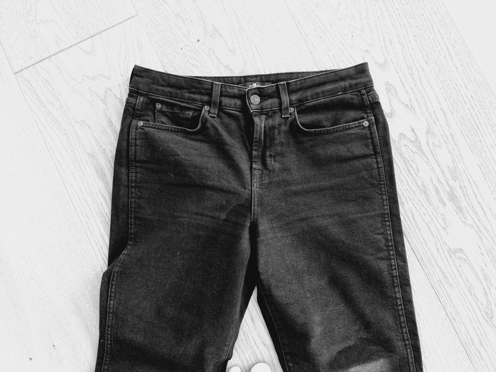 Schwarze Seven for all mankind Jeans, Gr. 30