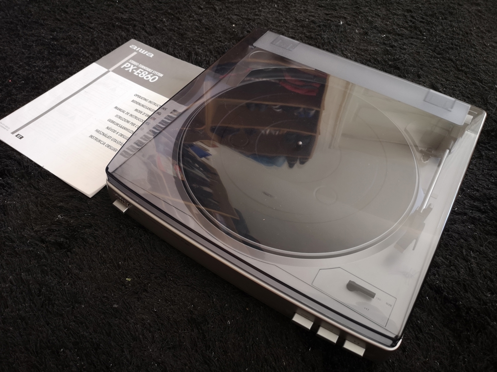 AIWA PX-E860 Vollautomatischer Stereo Plattenspieler Top Zustand