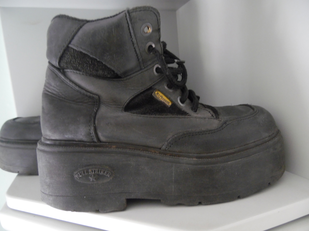 Vintage Plateauschuhe Schuhe 90er Jahre