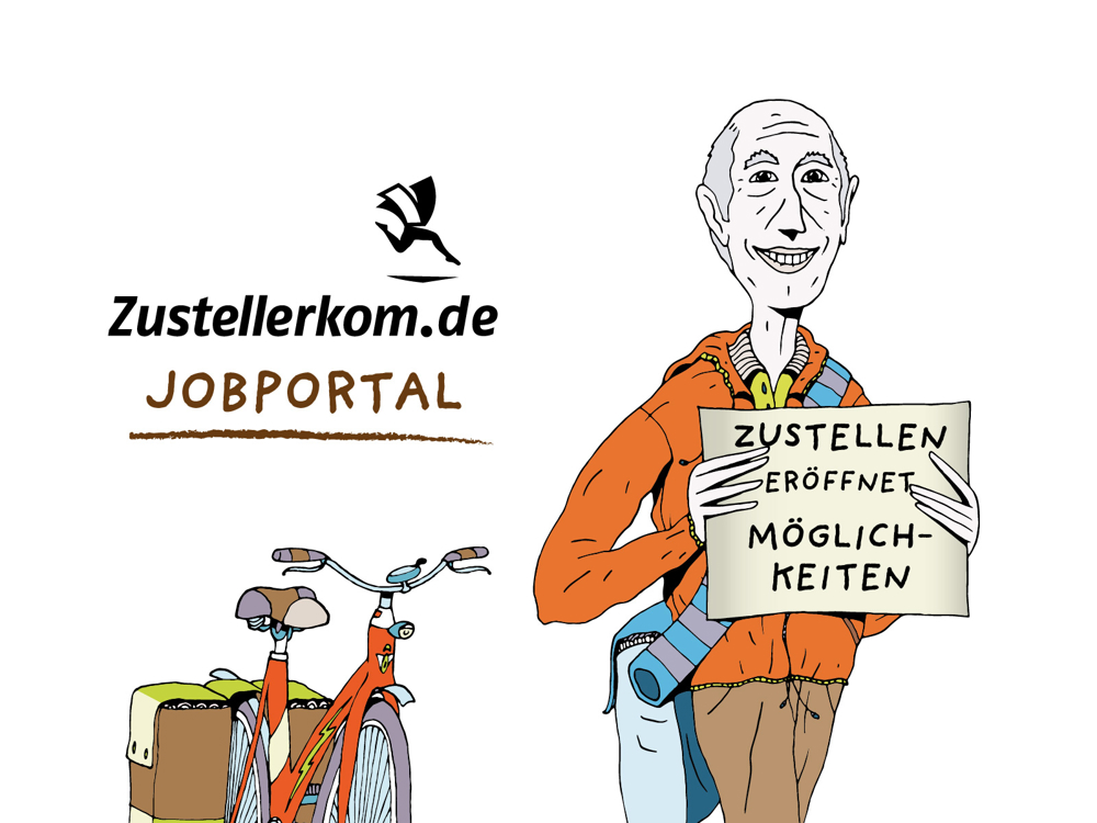 Minijob, Teilzeitjob, Job - Zeitung austragen in Schonungen
