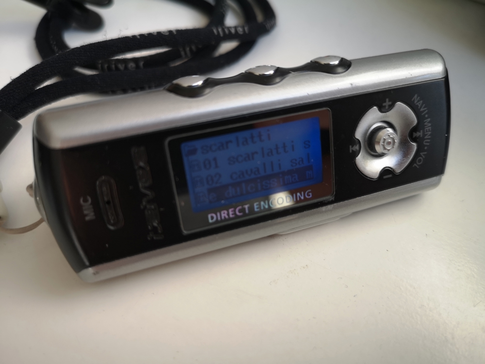 Vintage MP3-Player IRIVER IFP-795 Voice Recorder 512MB