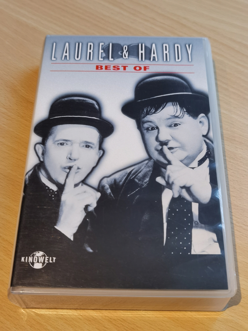 Original-VHS/Videokassette Best Of Laurel & Hardy (Komiker Stanley Laurel und Oliver Hardy)