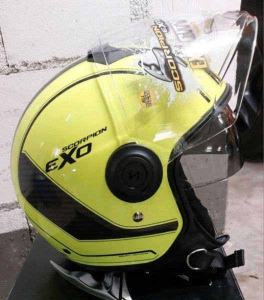 Neuer Scorpion Exon City Helm Größe XS