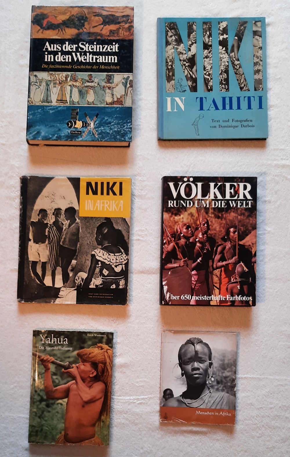 Sachbücher-Konvolut: 6 Bücher aus dem Bereich Kultur