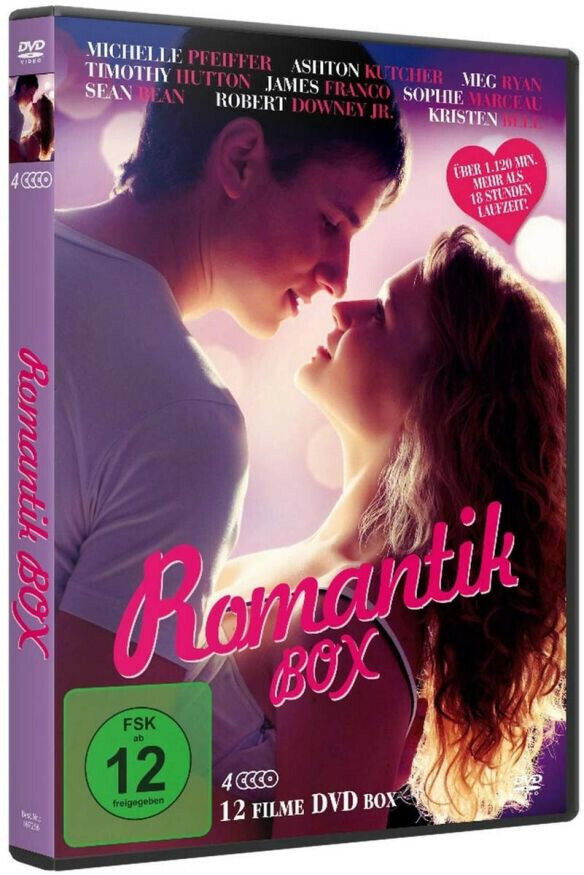 Romantik Box 12 Filme 1090 min DVD. 18 Stunden Liebe NEU/ OVP