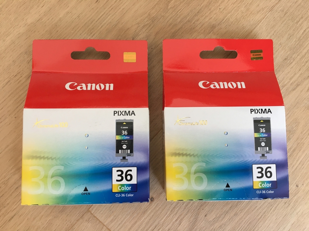 Canon Drucker Tinten Patrone CLI-36 Color Farbtinte - C/M/Y 12 ml
