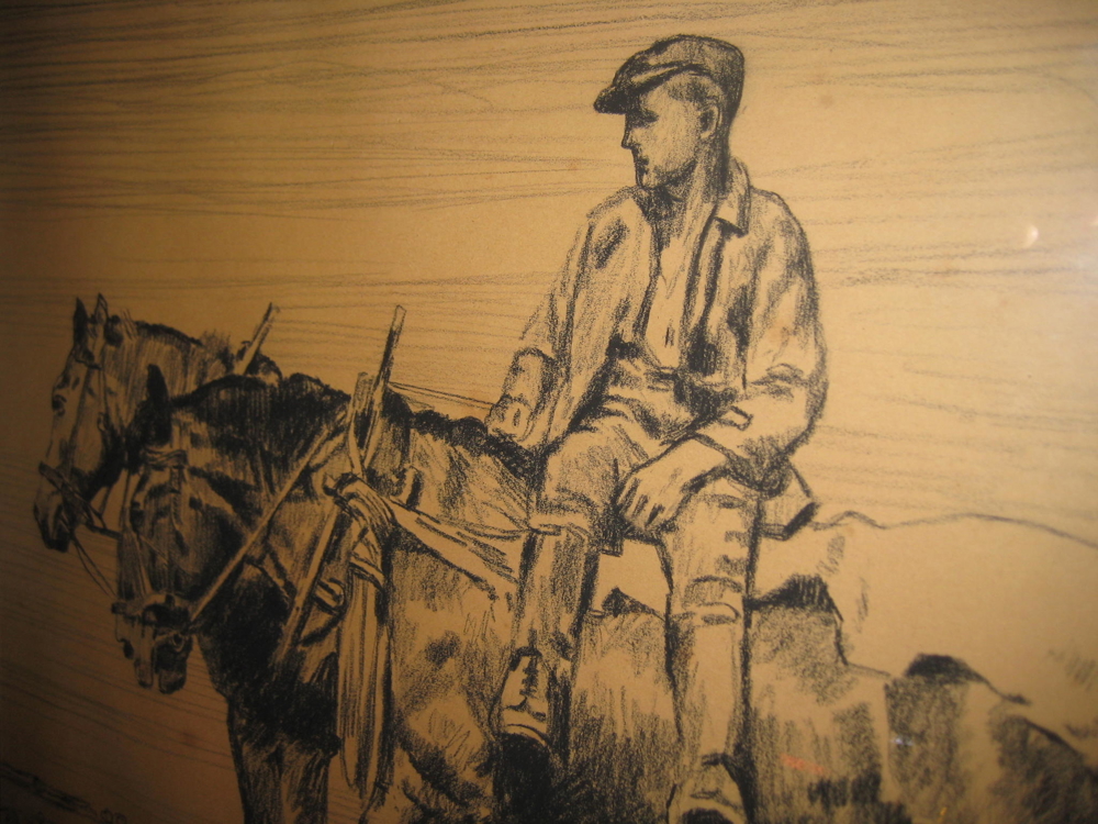 GEMÄLDE - UND WALDHORN - NUR KOMPLETT - EUR 1850