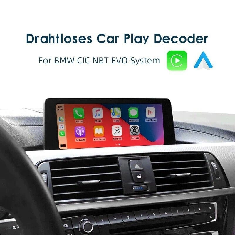 CarPlay Box (Apple/Android) für BMW F-Modelle (CIC,NBT,EVO)