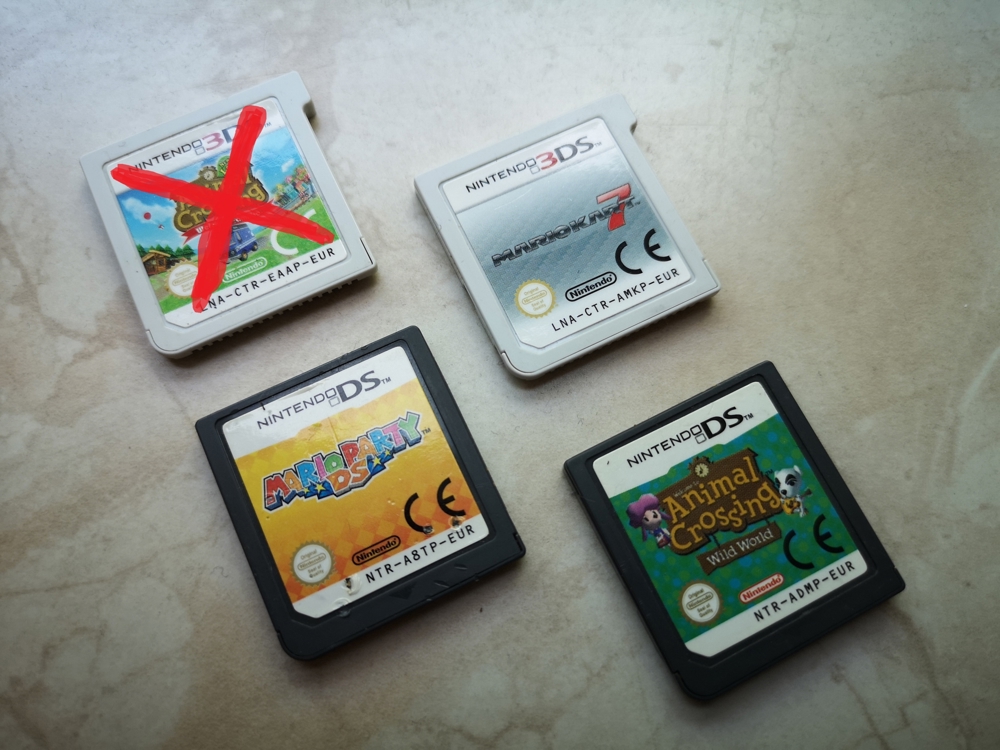 Nintendo DS und 3DS Spielepaket - Animal Crossing und Super Mario