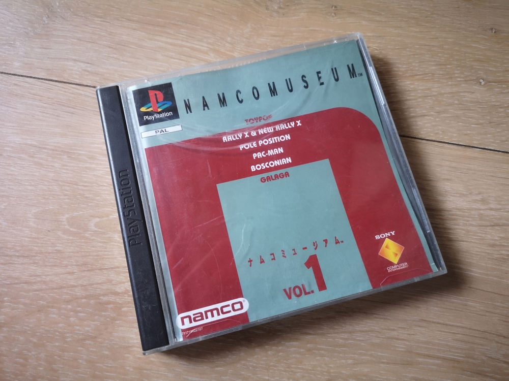 Playstation 1 PS1 Namco Museum Vol. 1 mit Anleitung