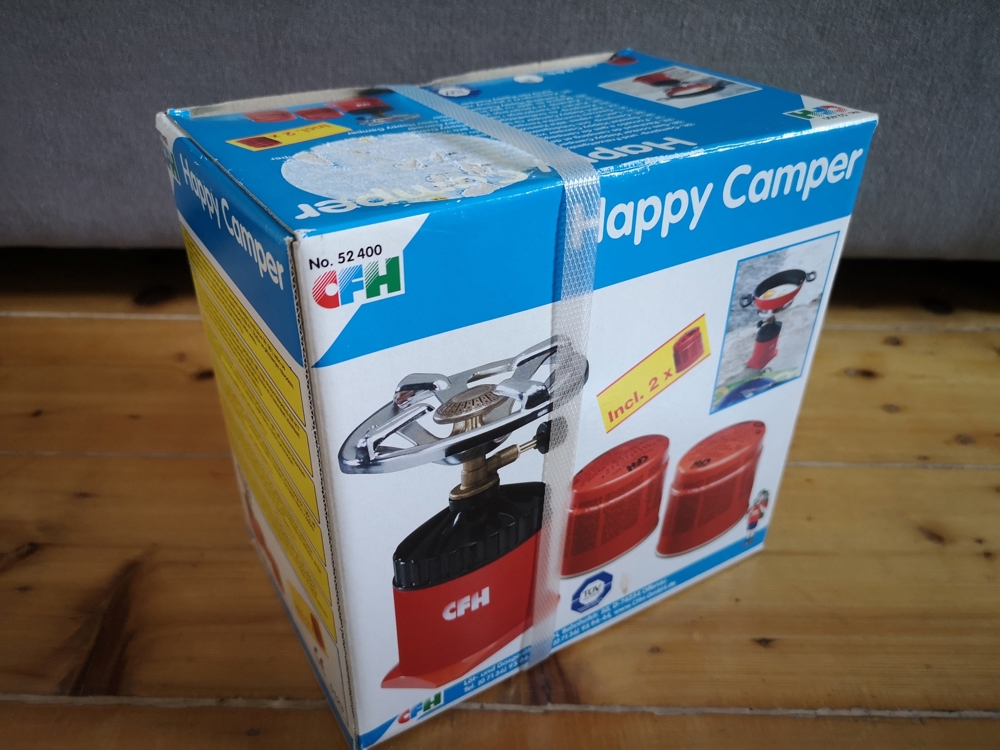 Happy Camper Gaskocher Campingkocher - Neu - ohne Gaskartusche
