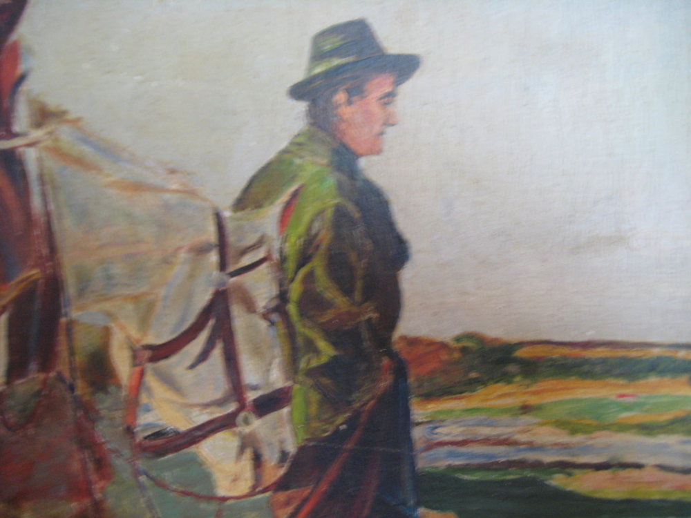 GEMÄLDE - UND TROMPETE - FLÖTEN / 3DREI - NUR KOMPLETT - EUR 1875
