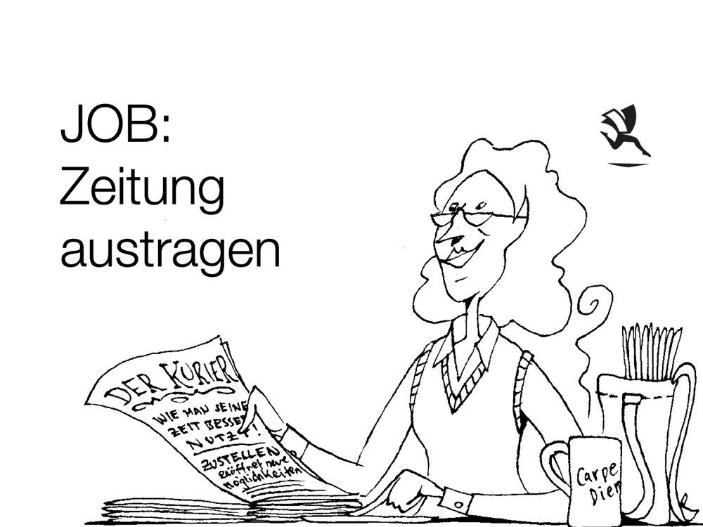 Job in Mühltal - Zeitung austragen, Zusteller m/w/d gesucht