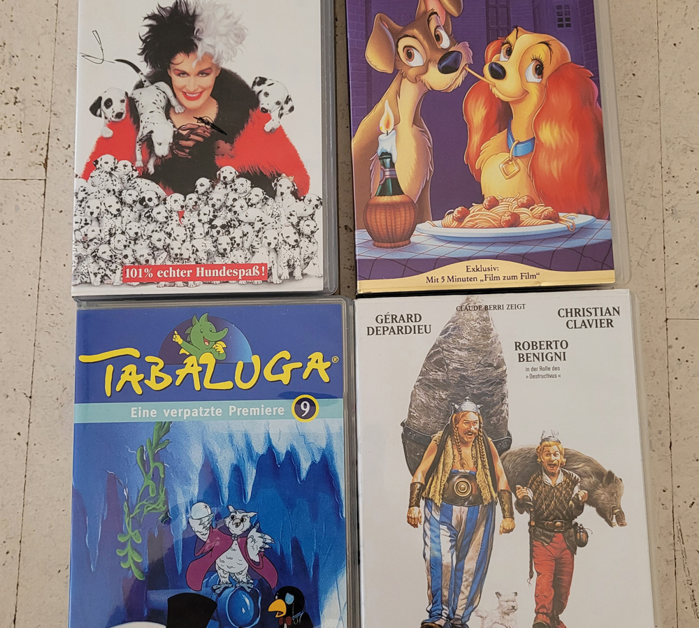 Kinderfilme VHS