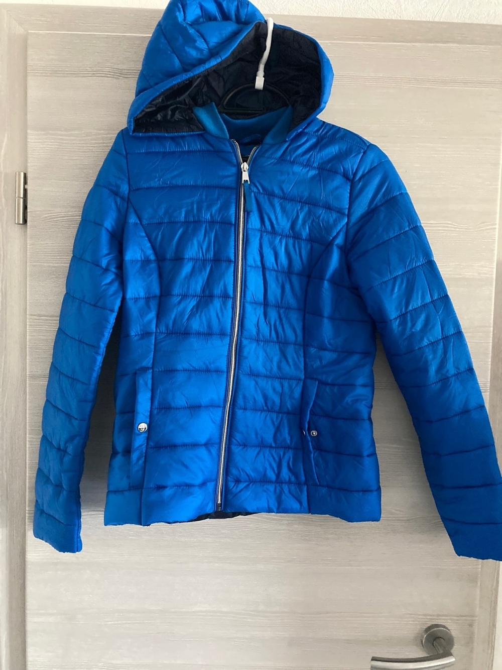 blaue Steppjacke Orsay 