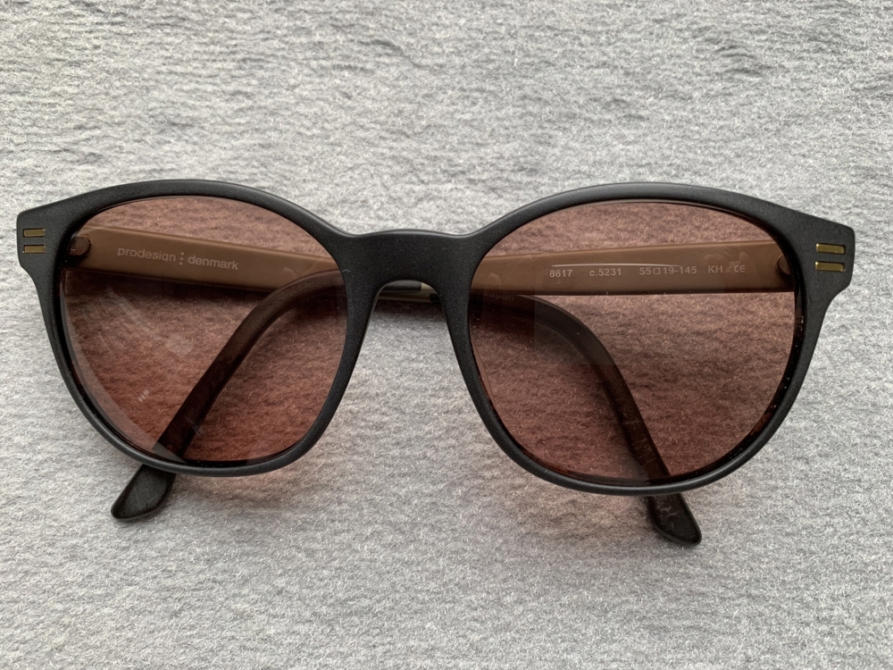 Damen-Sonnenbrille mit Sehstärke links und rechts + 2,00