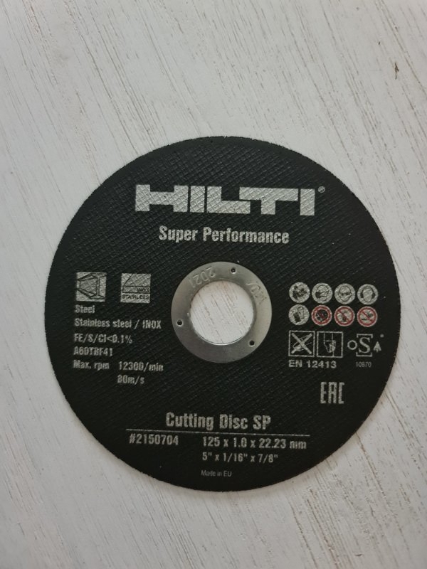 Hilti Cutting Disc AC-D SP 125x1x22.23 mm 