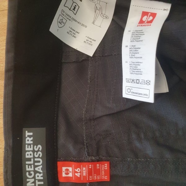 Engelbert-Strauss Hose Größe 46 S NEU