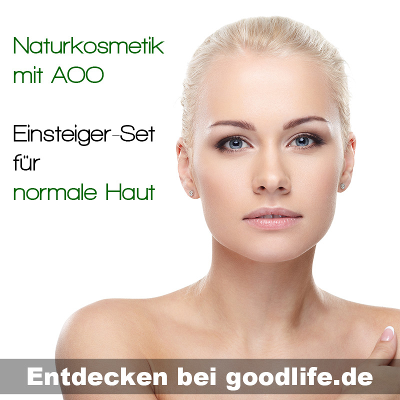 Naturkosmetik mit AOO  Saneo2 Set für normale Haut