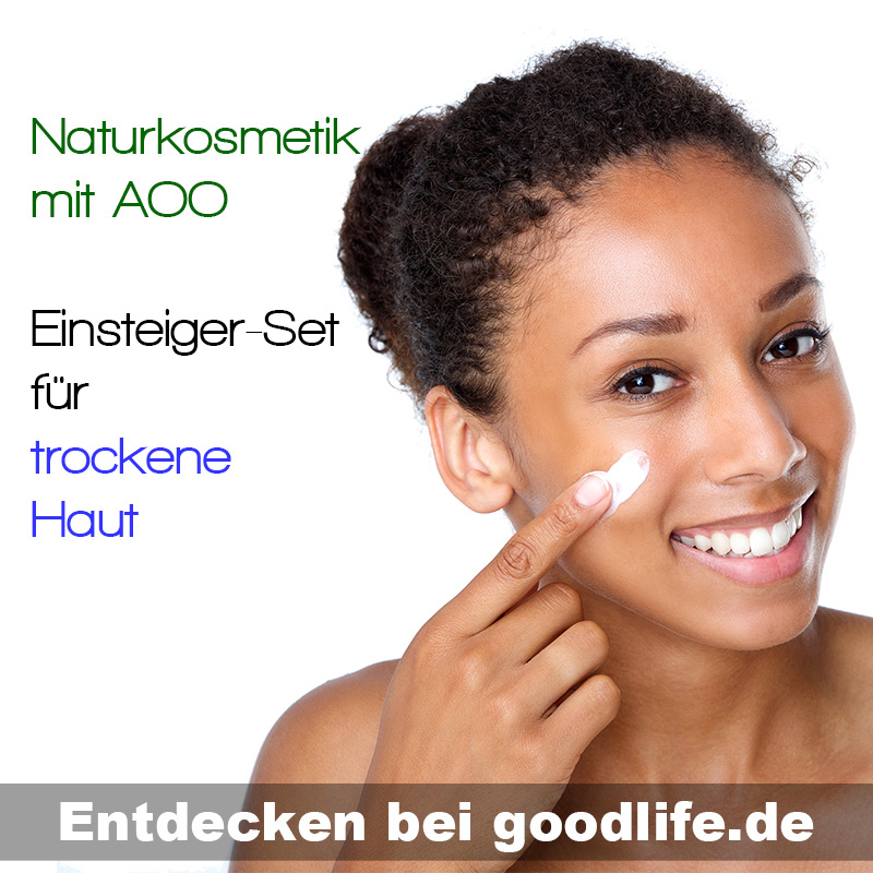Naturkosmetik mit AOO  Saneo2 Set für trockene Haut