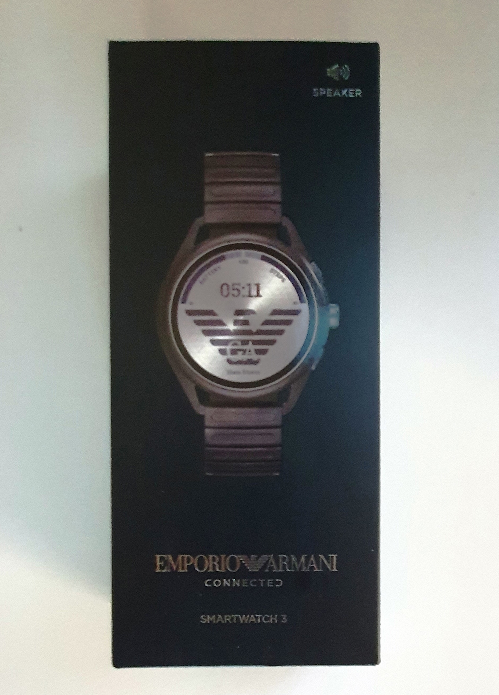 Emporio Armani Herren Touchscreen Smartwatch mit Armband ART5029