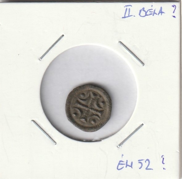 Ungarn, Bela II. Denar, ÉH52, 1131-1141. "R"