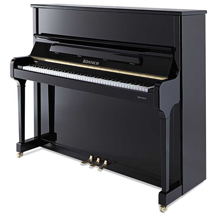 Klavier Rönisch 125 K, schwarz poliert, NEU, 5 Jahre Garantie