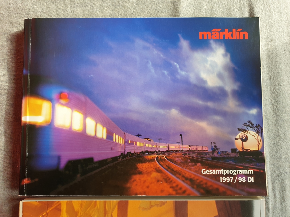 Katalog Gesamtprogramm Märklin 1997/98 DI