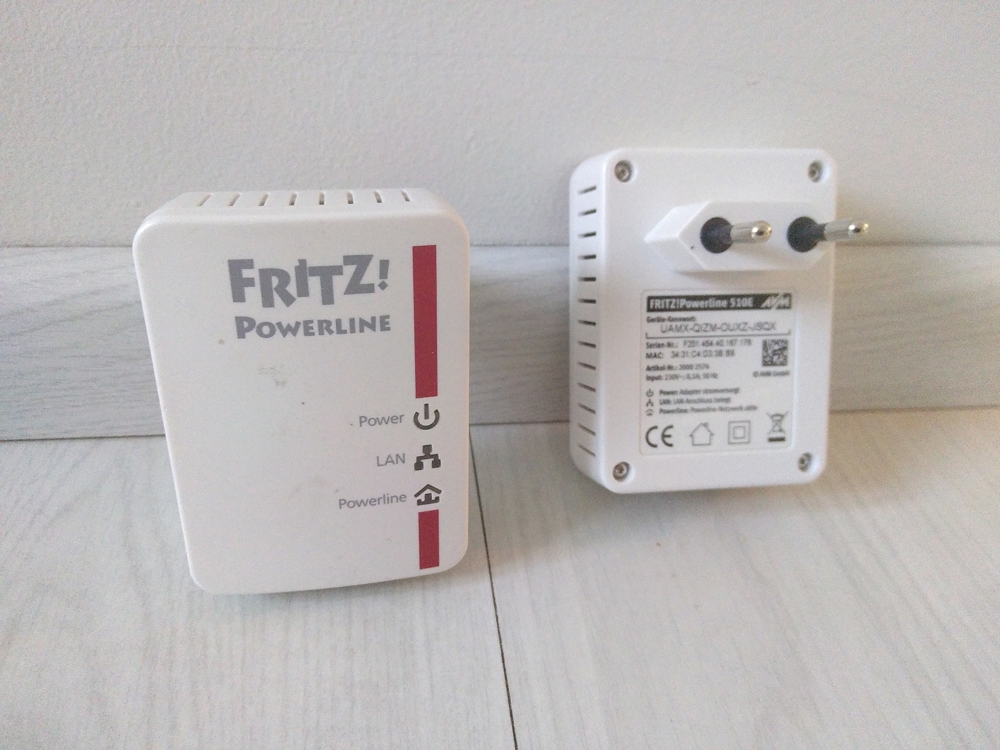 Fritz Powerline Adapter Paar 510E