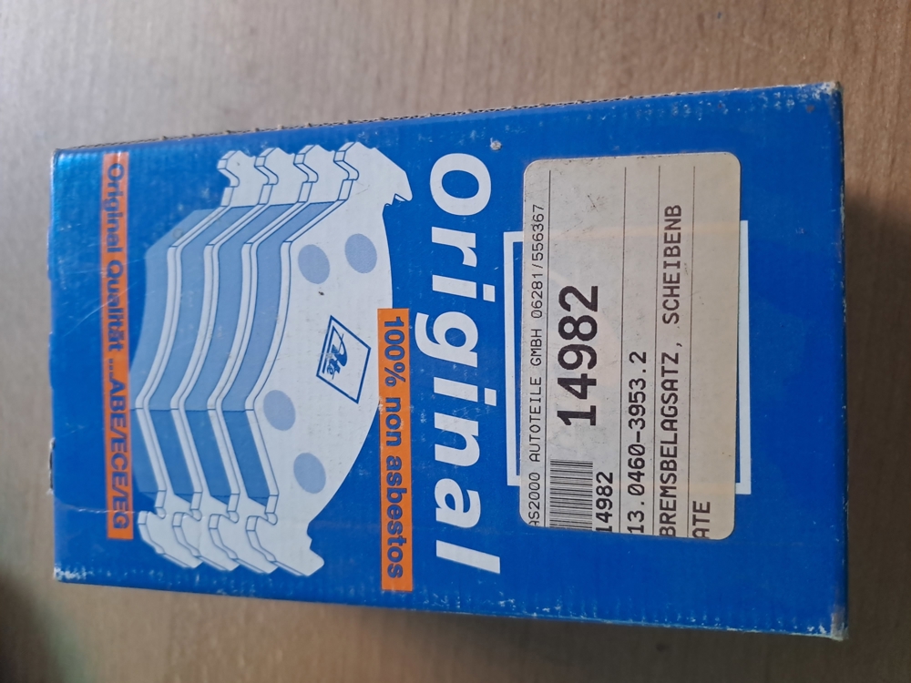 ATE Bremsbeläge vorn Mitsubishi Colt /Lancer (90-92) 2 Satz