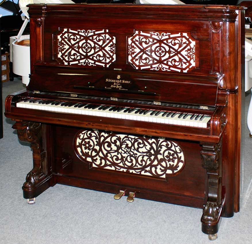 Klavier Steinway & Sons T-145 Palisander poliert, Nr. 29496, 5 Jahre Garantie