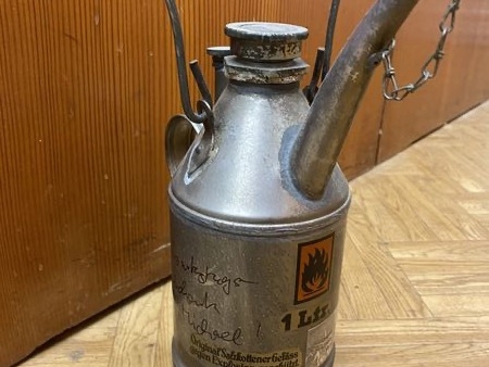 Original Salzkottener Sicherheitsgefäß 1 L ; Explosionsgeschützt, unbenutzt