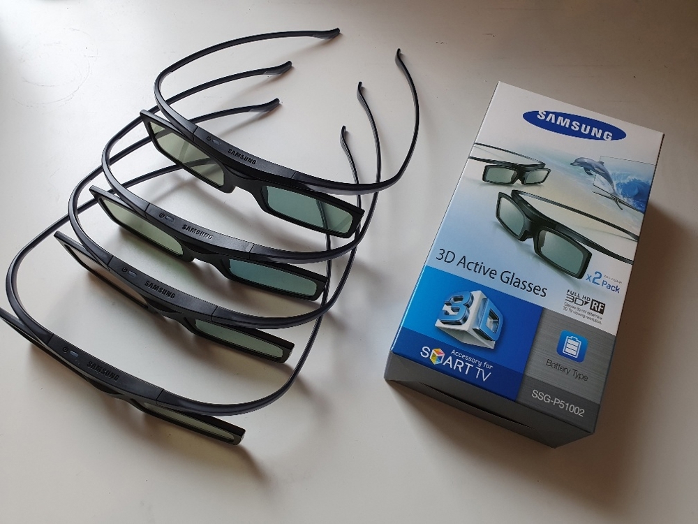 4 Samsung 3D-Active-Shutter-Brillen (SSG-P51002)