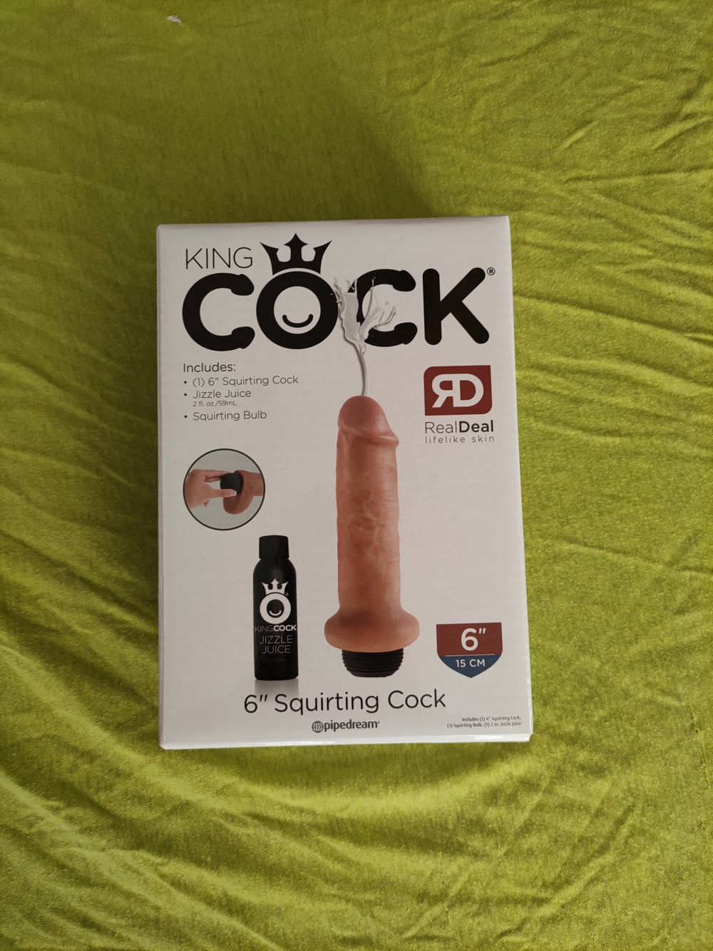 Dildo mit Spritzfunktion