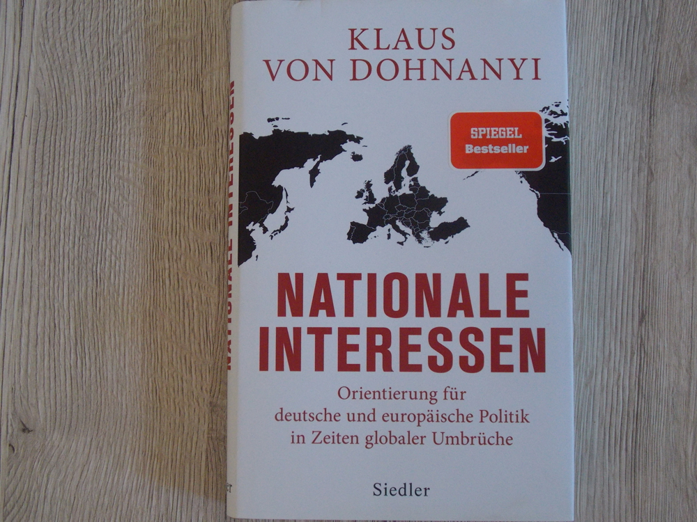 Klaus von Dohnanyi Nationale Interessen