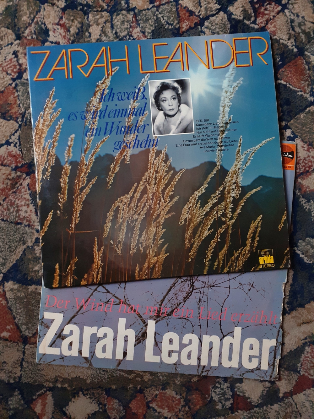 Zarah Leander - 2 tolle LPs, 3 "besondere" Singles