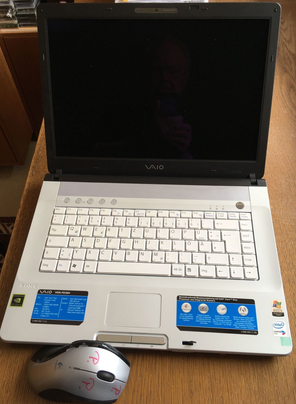 Notebook Sony VAIO PCG-7N1M (VGN-FE21H)