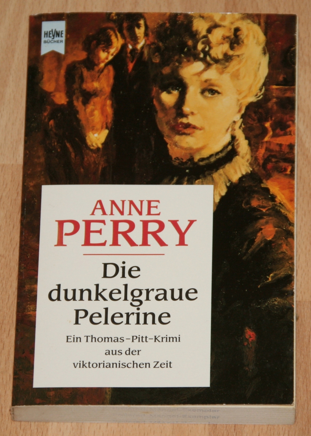 Buch "Die dunkelgraue Pelerine" von Anne Perry - Krimi - TOP !!