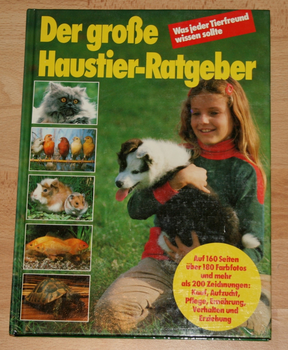 Buch "Der große Haustier-Ratgeber" - viele Infos - TOP-Zustand !!