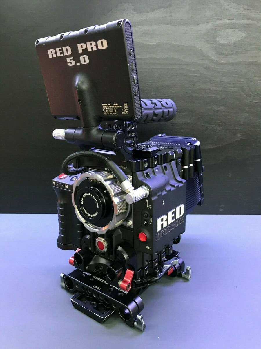 RED Epic Dragon 6K Kamera mit EF- und PL-Mount mit Zubehörpaket