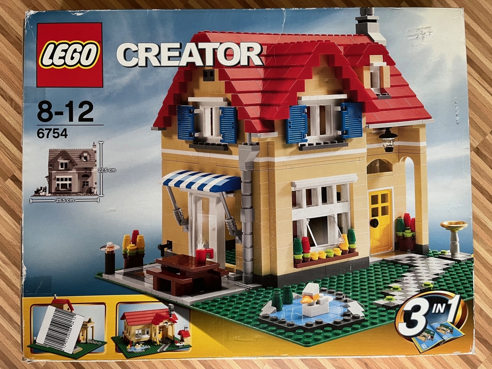 Lego Creator 6754 - Einfamilienhaus 3 in 1  - vollständig