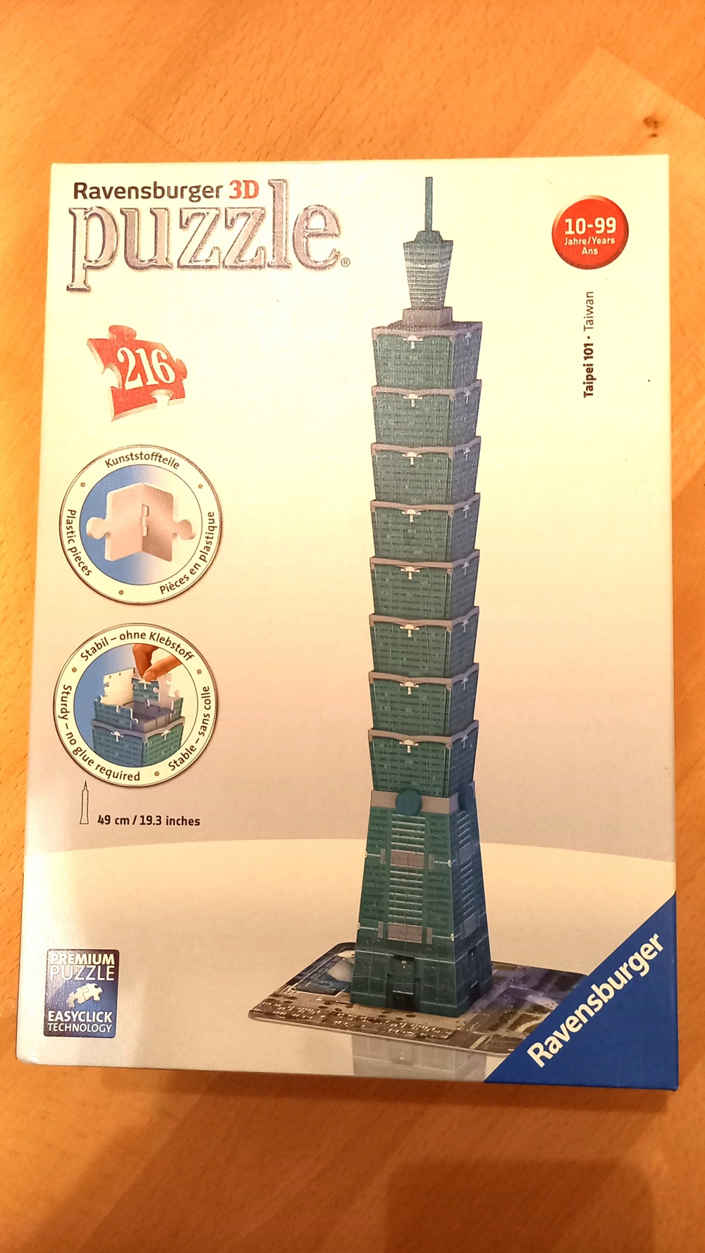 Ravensburger 3D Puzzle Taipei 101