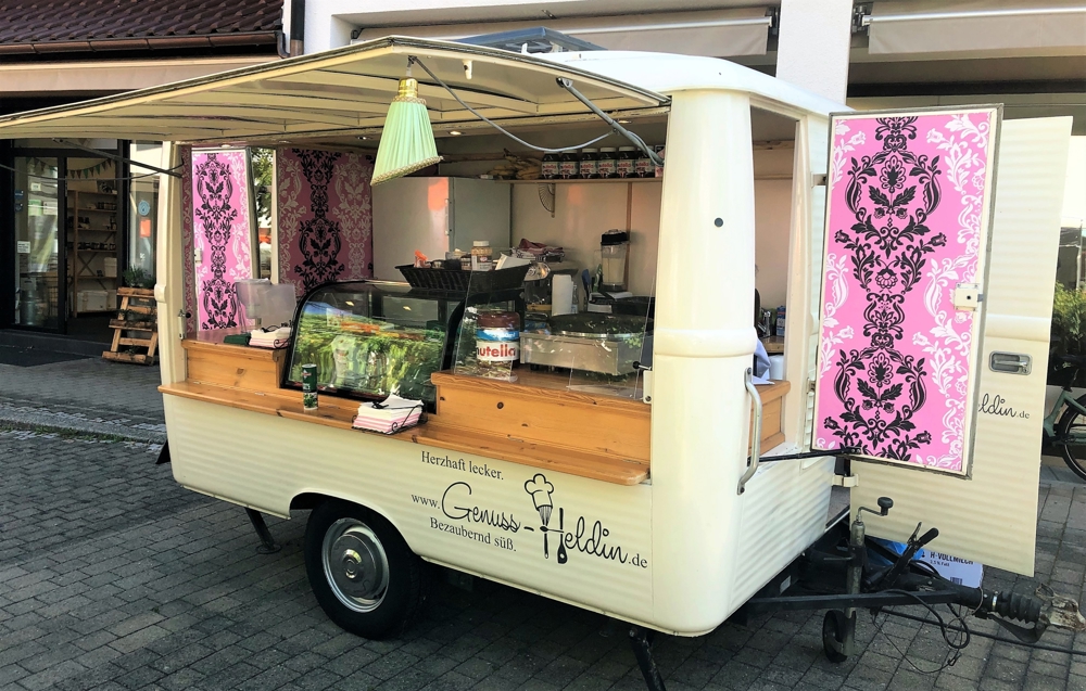 Oldtimer Foodtruck Verkaufswagen Vermietung