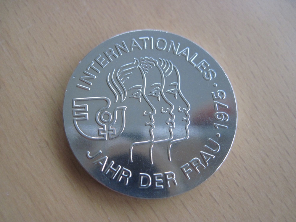 5 Mark DDR Gedenkmünze 1975 Internationales Jahr der Frau