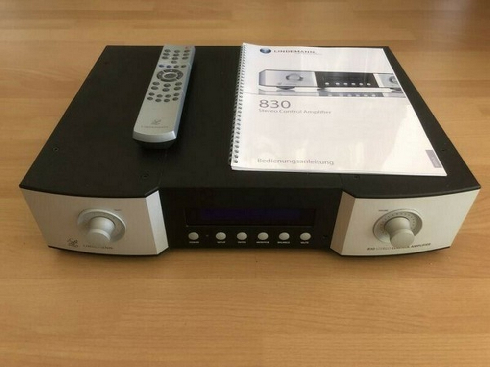 Lindemann Vorverstärker 830S, Pre-Amplifier 830S, High End der Extraklasse