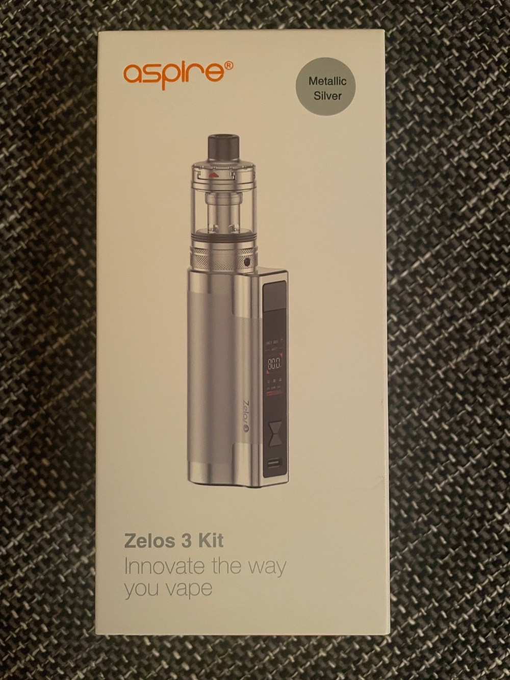 E-Zigarette Aspire Zelos 3 Kit (3200mAh) + Nautilus 3 (4ml Tank)